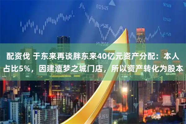 配资伐 于东来再谈胖东来40亿元资产分配：本人占比5%，因建造梦之城门店，所以资产转化为股本